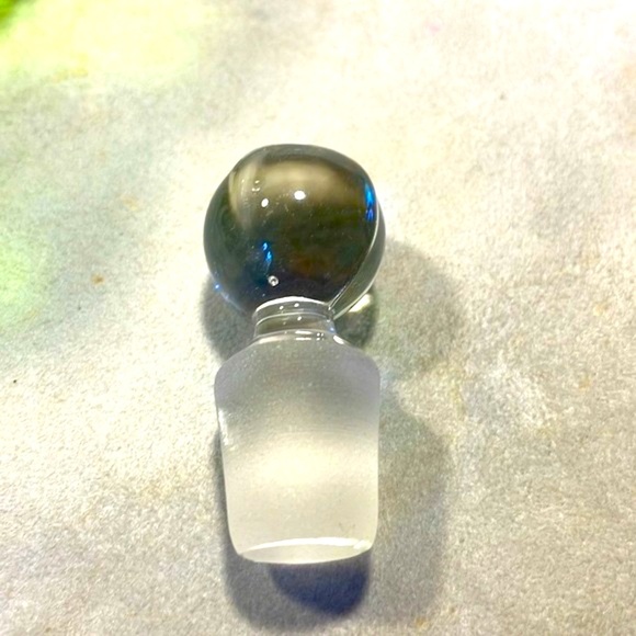 Handblown Tilt Ball Decanter & Cordials Set Cambridge Glass Co Circa 1930’s EUC - Picture 10 of 16